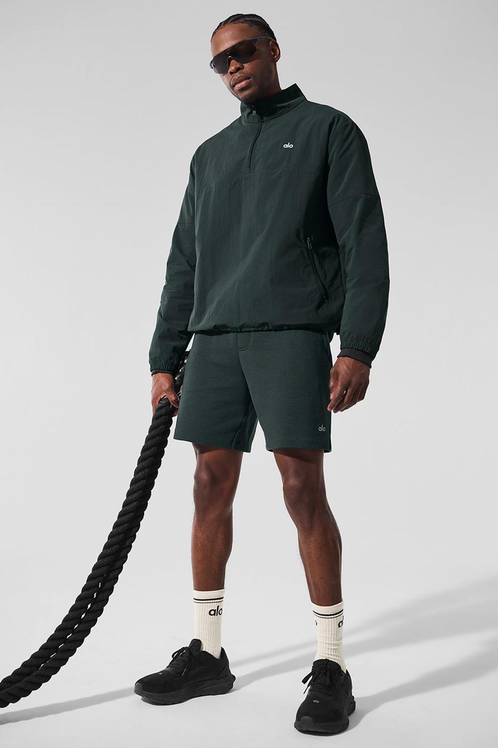 Pullover Alo Yoga Light Weight Takeaway Track Hombre Verde | España  MNTO-16234