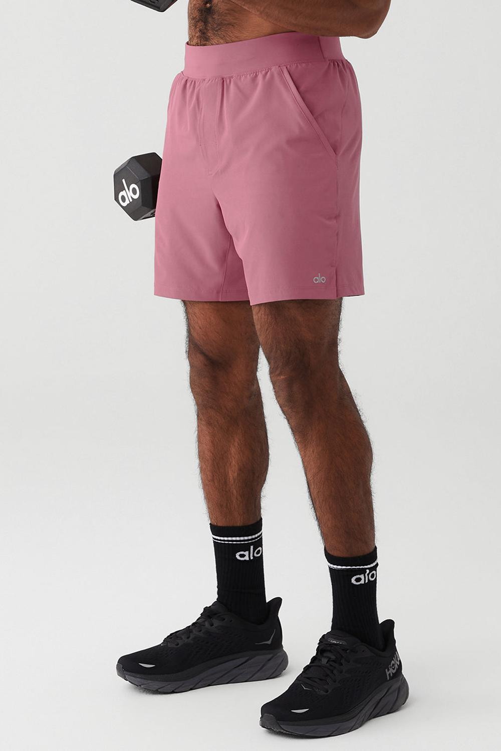 Short Alo Yoga 7'' Repetition Hombre Mars Clay | España  QMVA-93170
