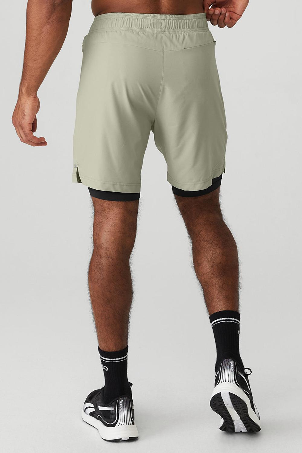 Short Alo Yoga 7'' Unity 2 In 1 Hombre Negras | España  WRHP-65470
