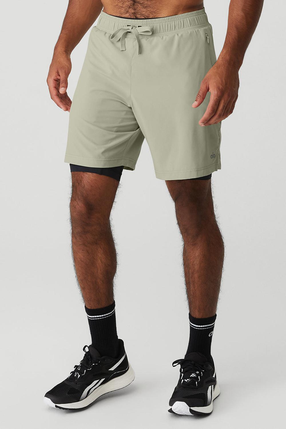 Short Alo Yoga 7'' Unity 2 In 1 Hombre Negras | España  WRHP-65470