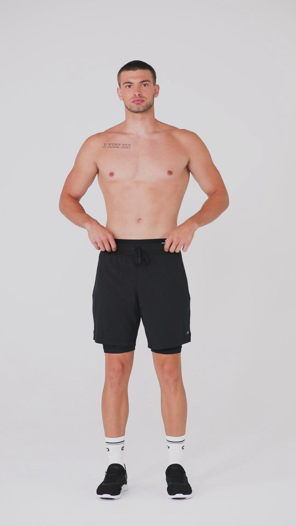 Short Alo Yoga 7'' Unity 2 In 1 Hombre Negras | España  WRHP-65470