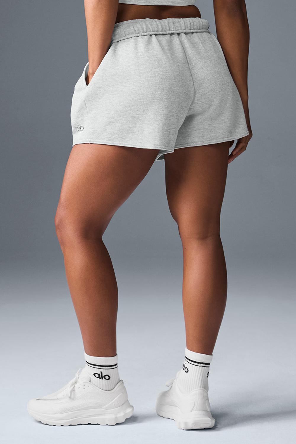Short Alo Yoga Accolade Mujer Gris | España  FUQJ-59624