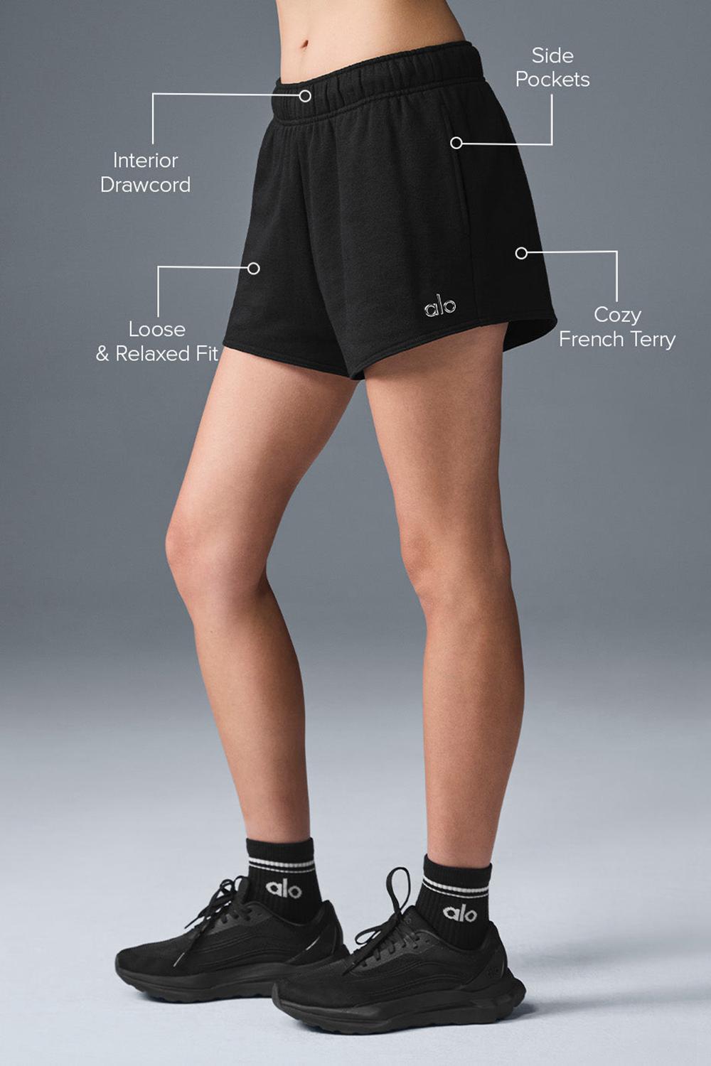 Short Alo Yoga Accolade Mujer Negras | España  CQHM-85091