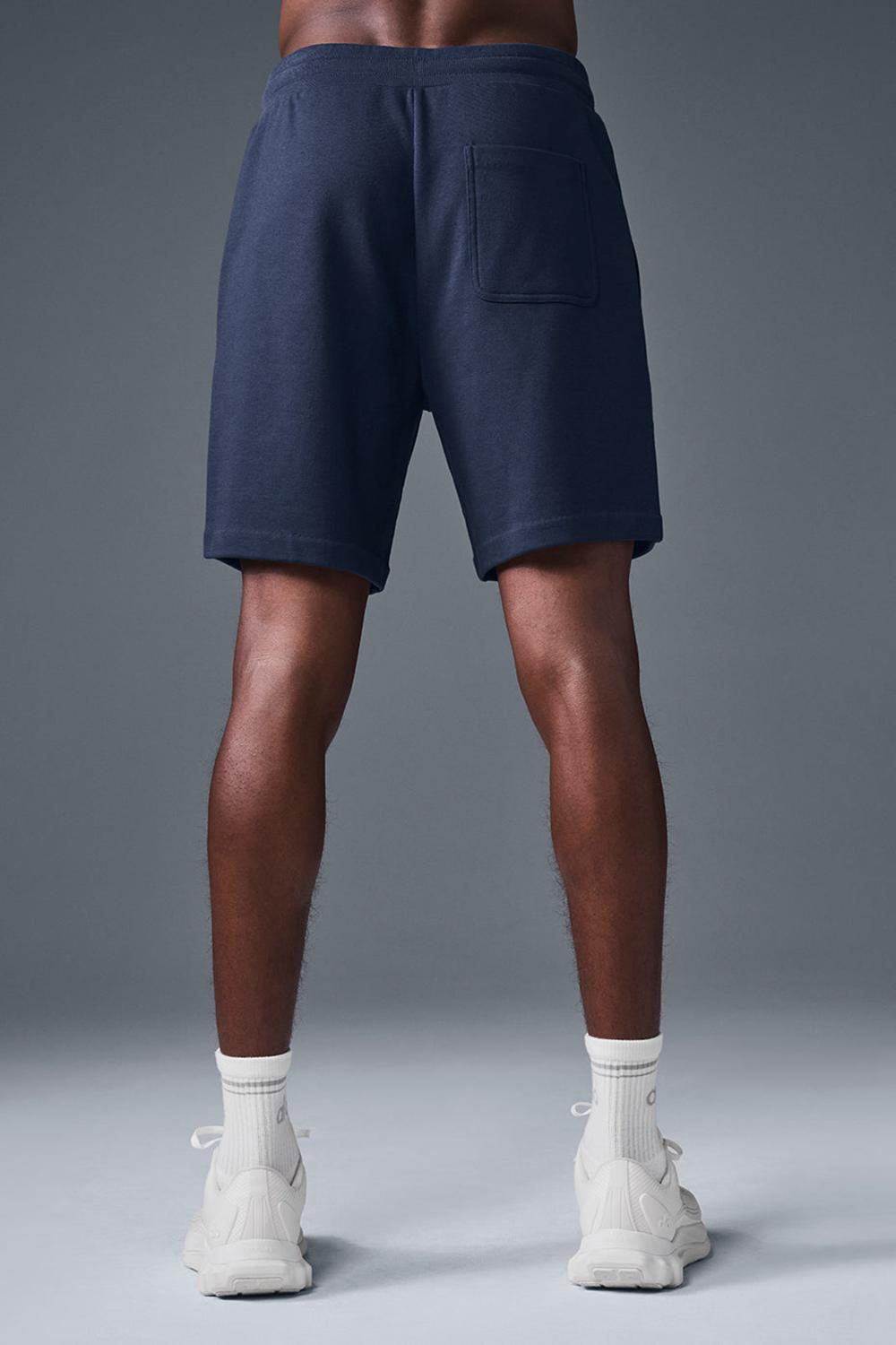 Short Alo Yoga Chill Hombre Azul Marino | España  MUHB-80947
