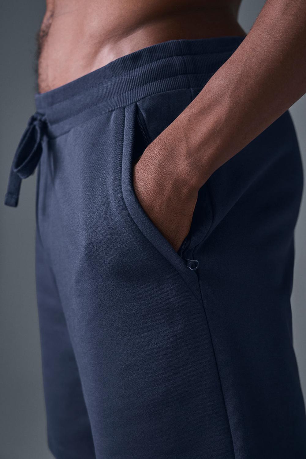 Short Alo Yoga Chill Hombre Azul Marino | España  MUHB-80947