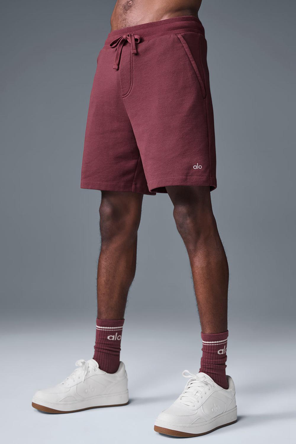 Short Alo Yoga Chill Hombre Burdeos | España  DRCN-60598