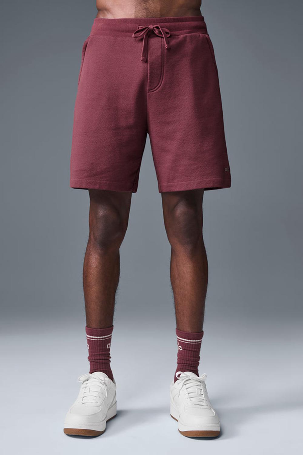 Short Alo Yoga Chill Hombre Burdeos | España  DRCN-60598