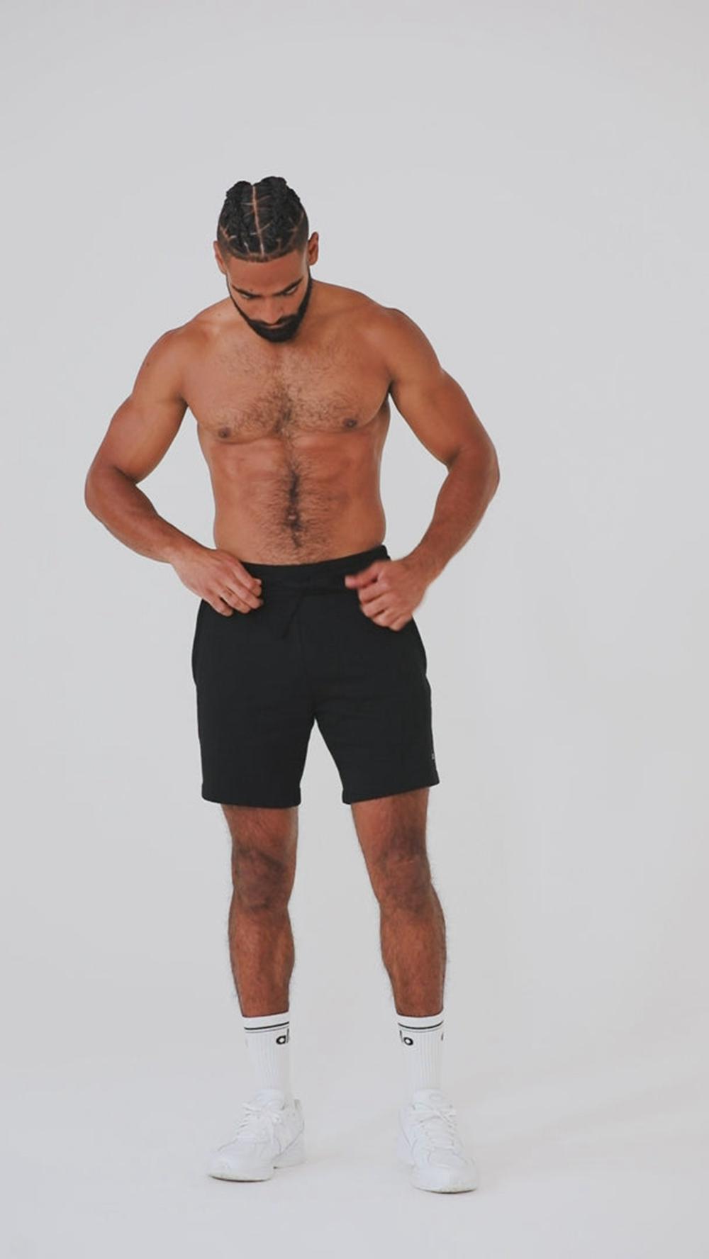 Short Alo Yoga Chill Hombre Chestnut | España  STOA-50136