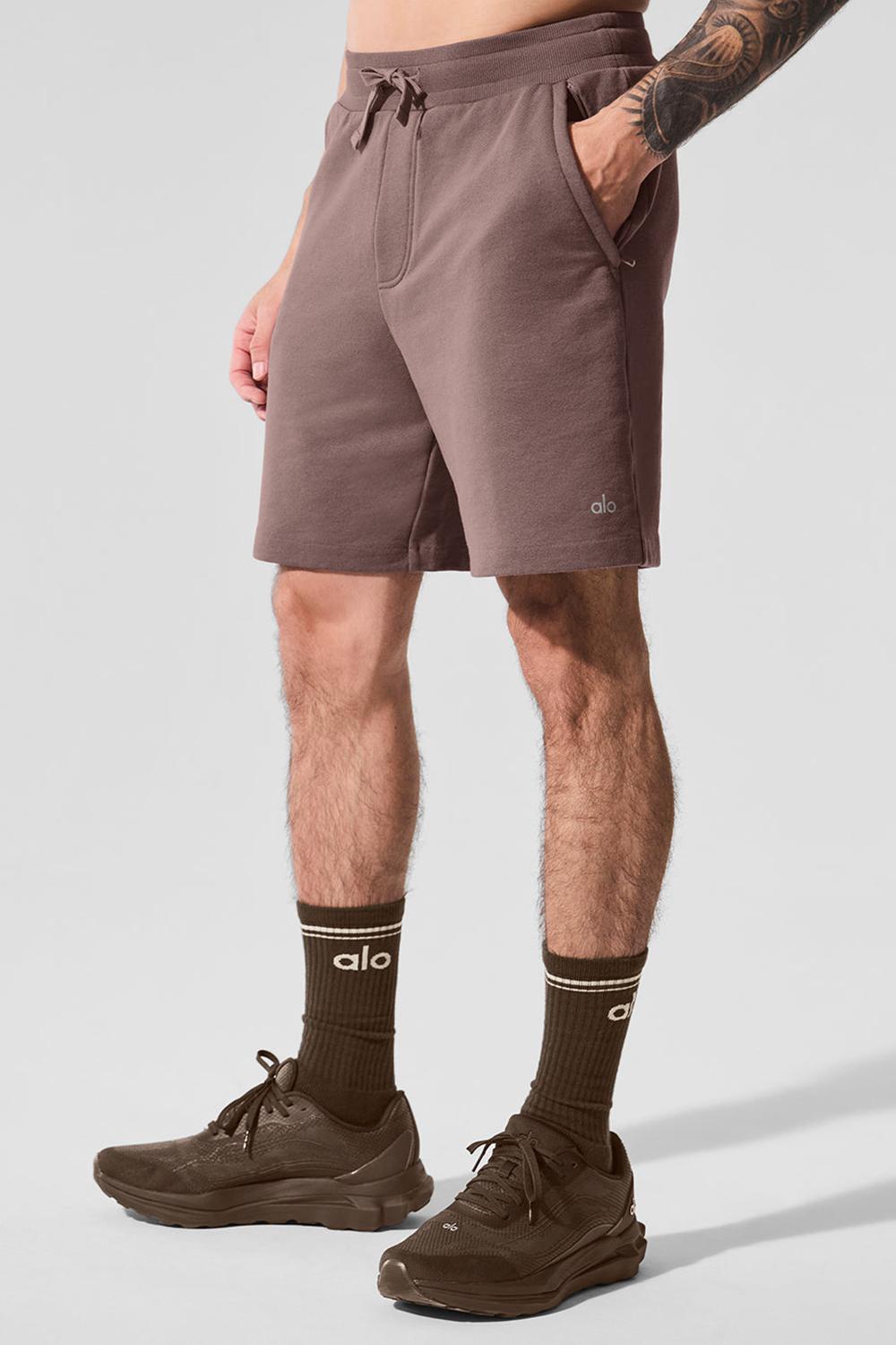 Short Alo Yoga Chill Hombre Mushroom | España  RGBQ-60438