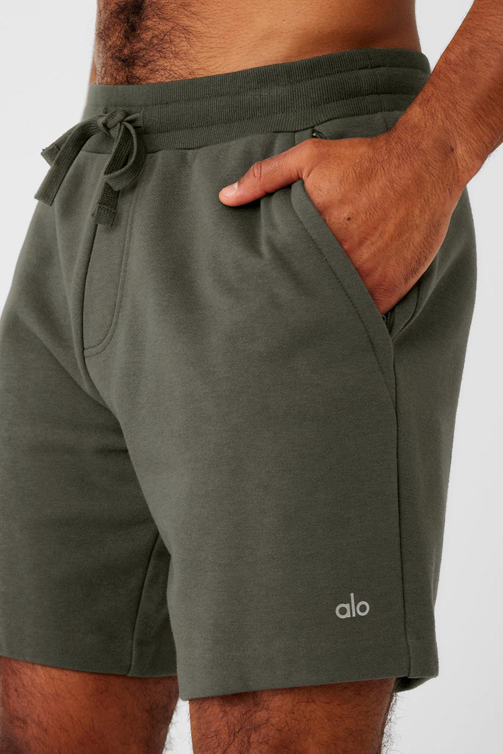 Short Alo Yoga Chill Hombre Verde | España  VEIQ-95702