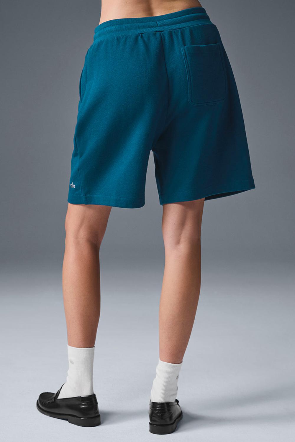 Short Alo Yoga Chill Mujer Azules | España  ECGI-84579