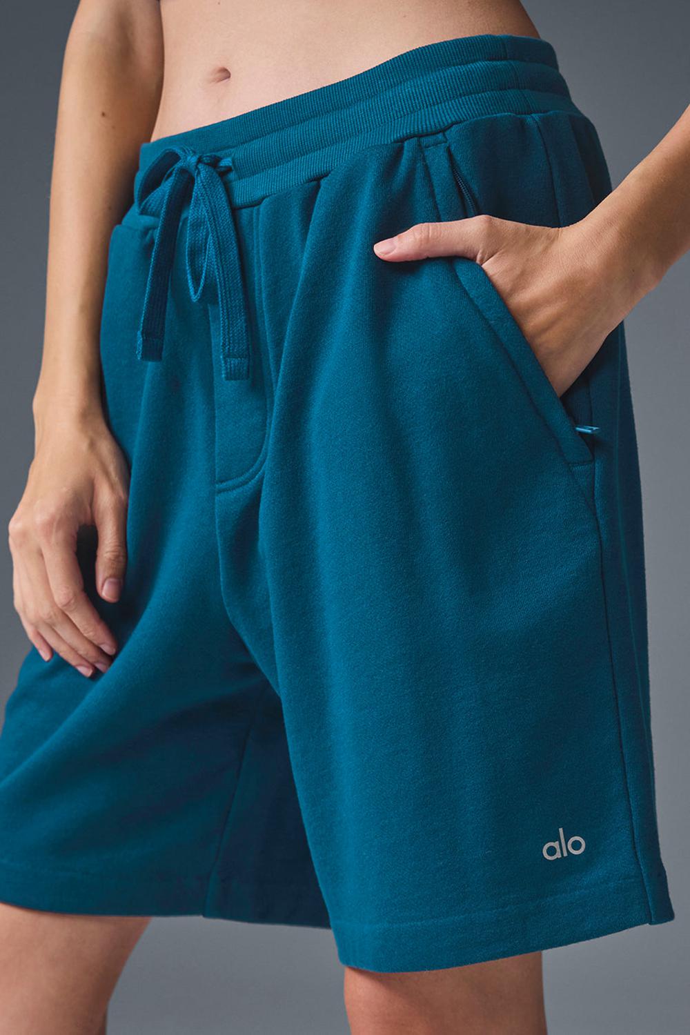 Short Alo Yoga Chill Mujer Azules | España  ECGI-84579