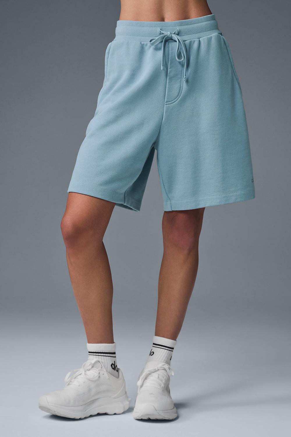 Short Alo Yoga Chill Mujer Azules | España  LVPK-17083