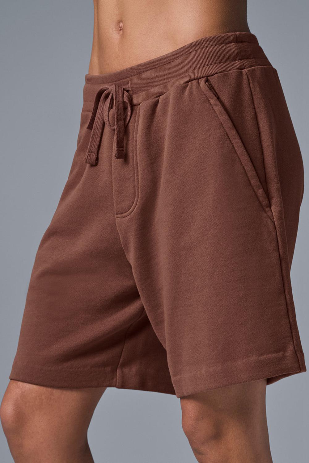 Short Alo Yoga Chill Mujer Chestnut | España  CXHW-54270