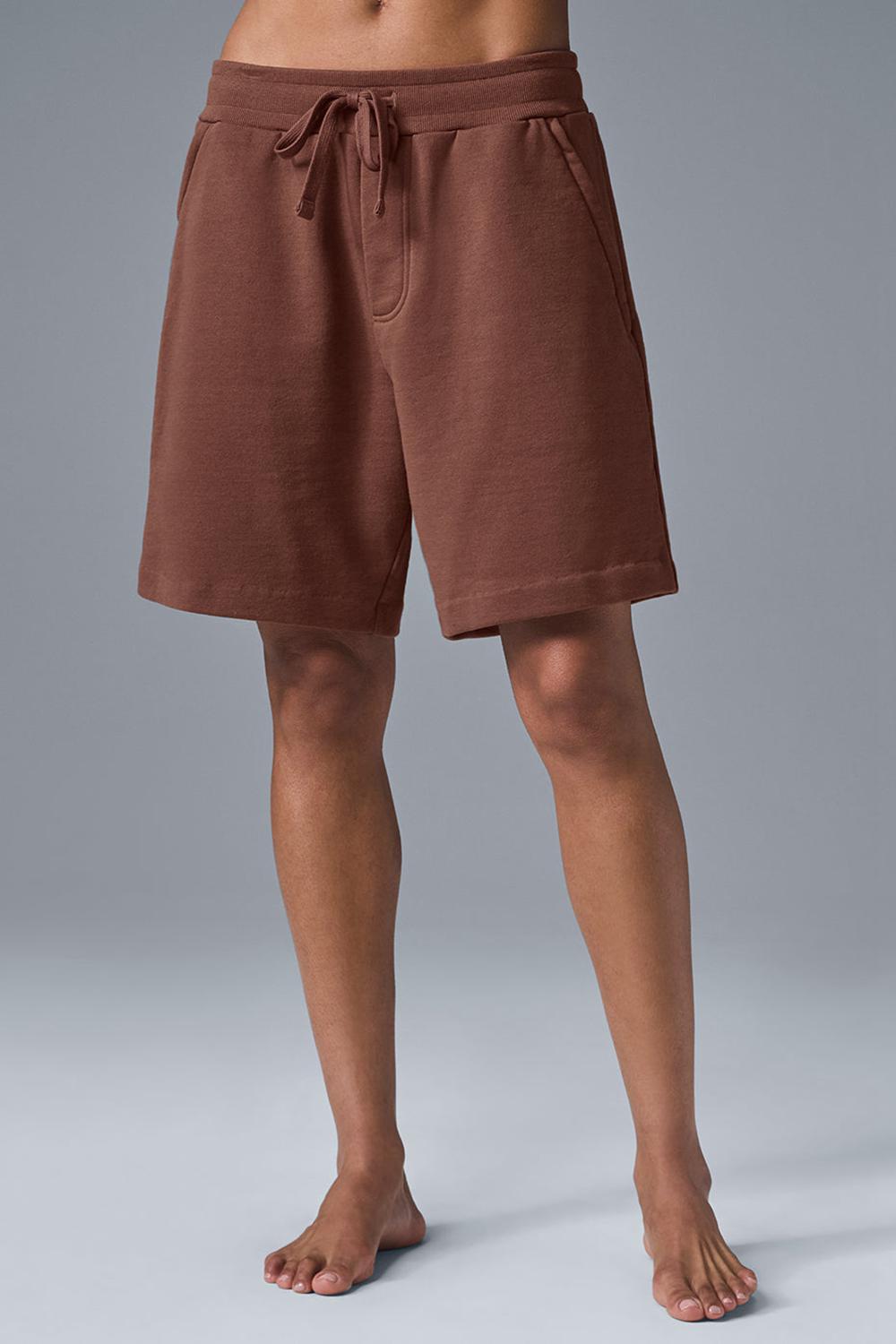 Short Alo Yoga Chill Mujer Chestnut | España  CXHW-54270