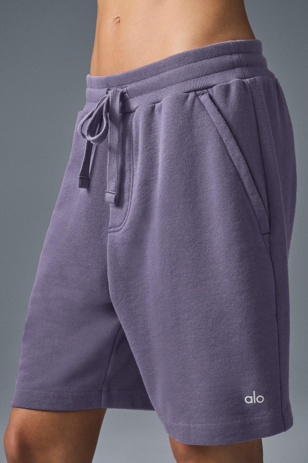 Short Alo Yoga Chill Mujer Italian Plum | España  YFDQ-98631