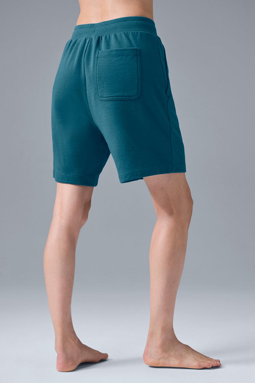 Short Alo Yoga Chill Mujer Oceanic Teal | España  FIYG-19586