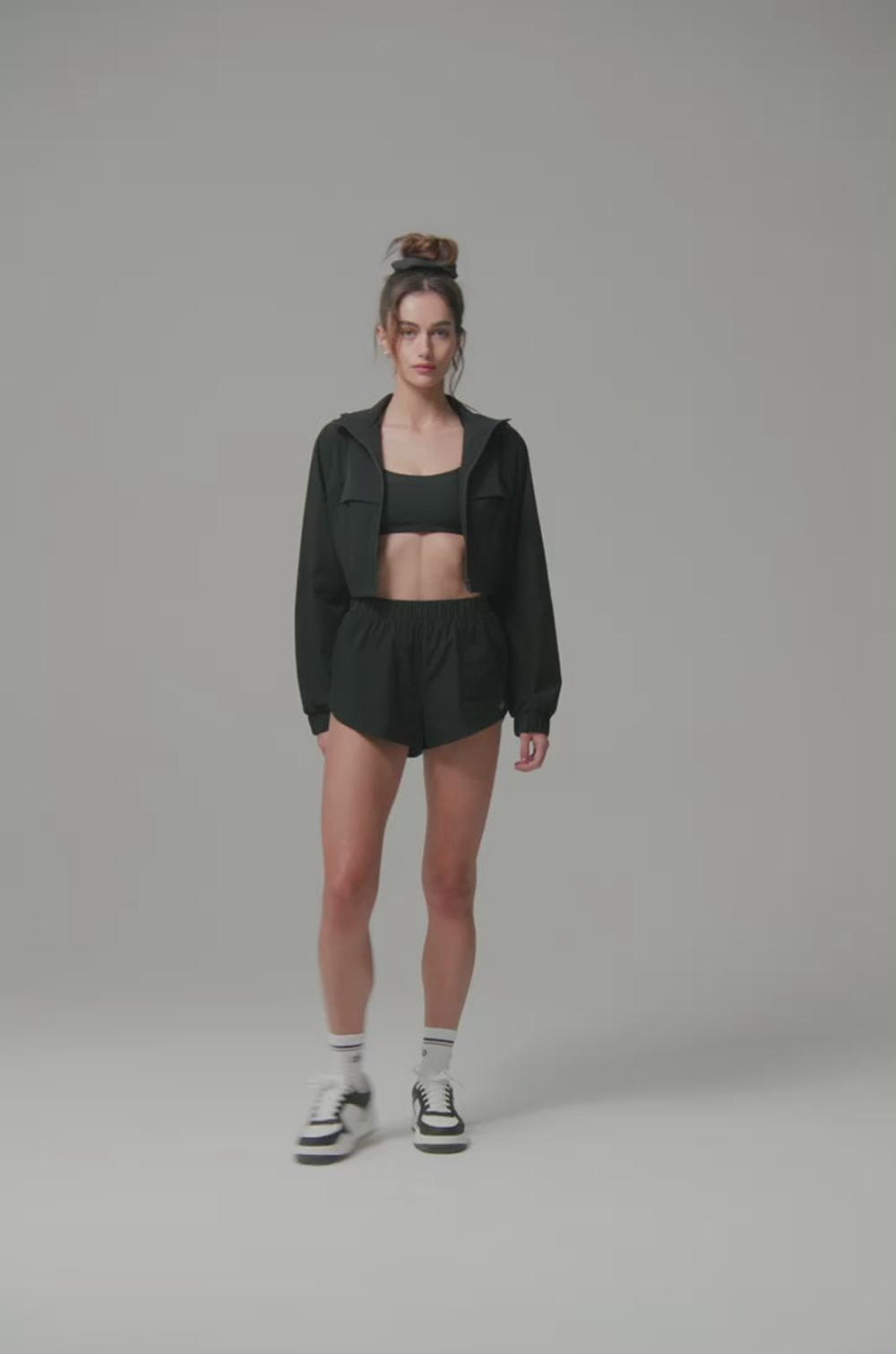 Short Alo Yoga Playmaker Dolphin Mujer Negras | España  YVWN-45306