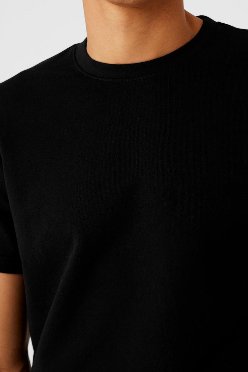 Short Sleeve Alo Yoga Chill Hombre Negras | España  DLZS-86329