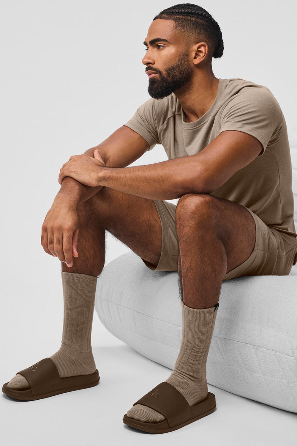 Slide Alo Yoga Unisex It Slide Hombre Espresso | España  FCMT-35148