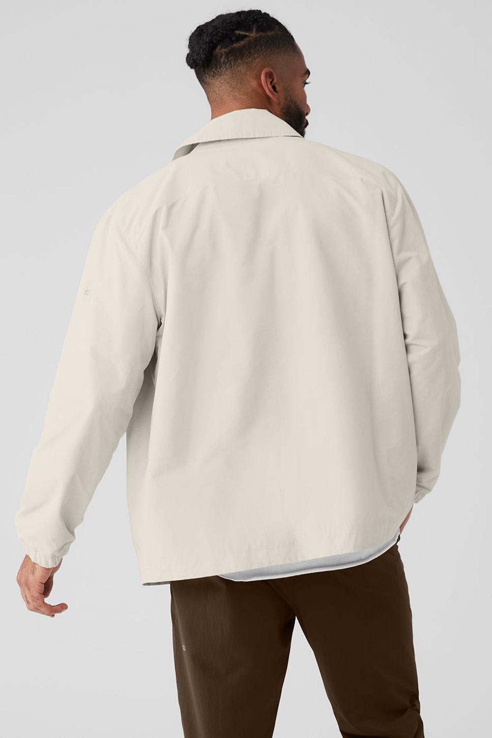Sobrecamisa Alo Yoga Torrent Hombre Bone | España  JIRB-89025