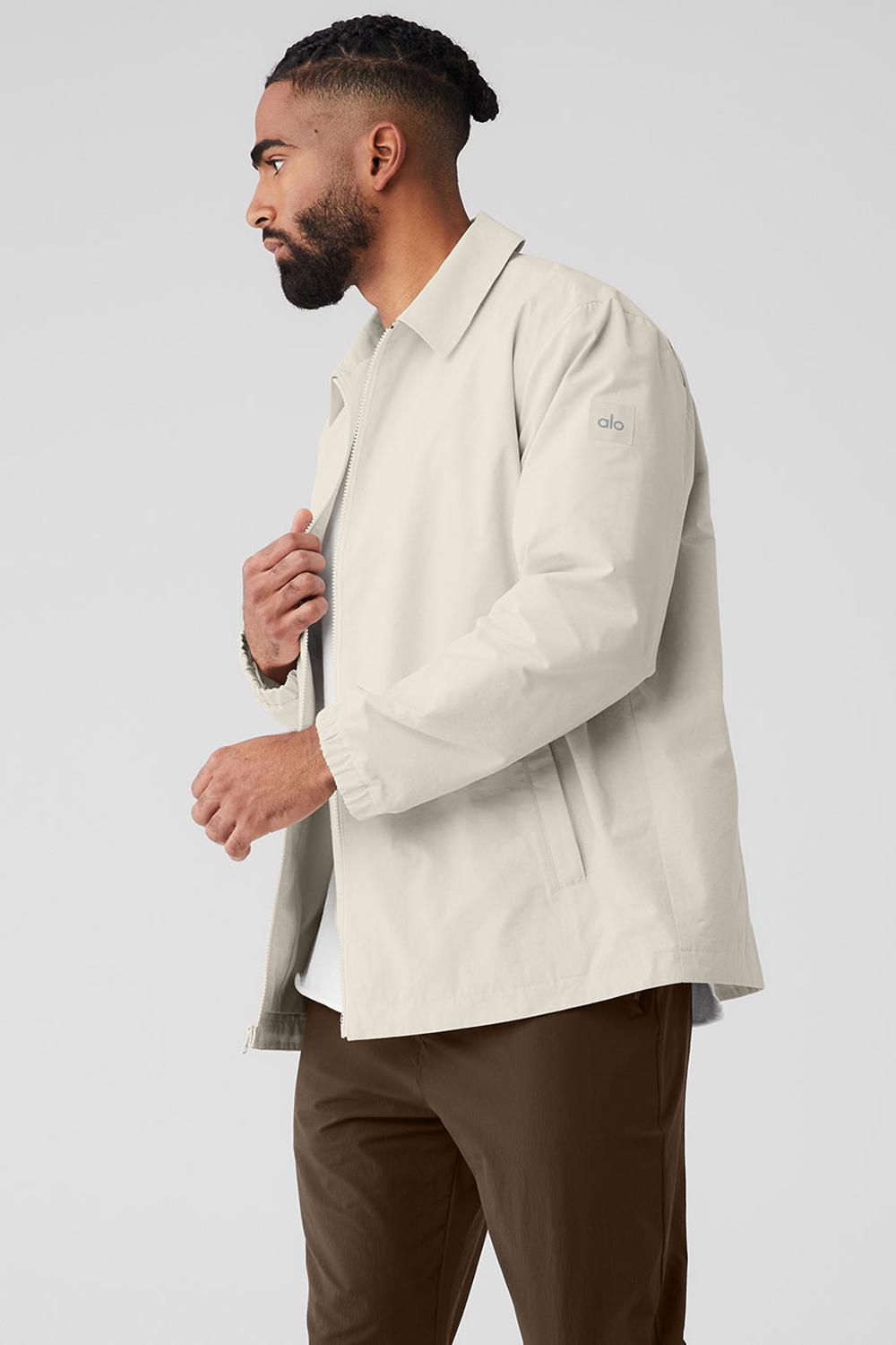 Sobrecamisa Alo Yoga Torrent Hombre Bone | España  JIRB-89025