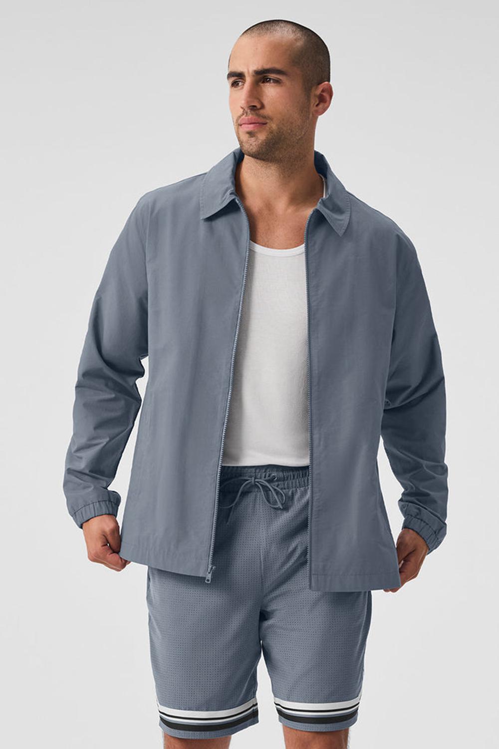 Sobrecamisa Alo Yoga Torrent Hombre Gris | España  GZBK-15638