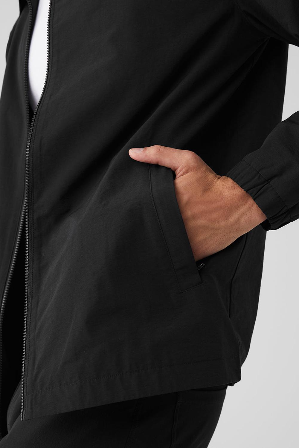 Sobrecamisa Alo Yoga Torrent Hombre Negras | España  PWUH-62379