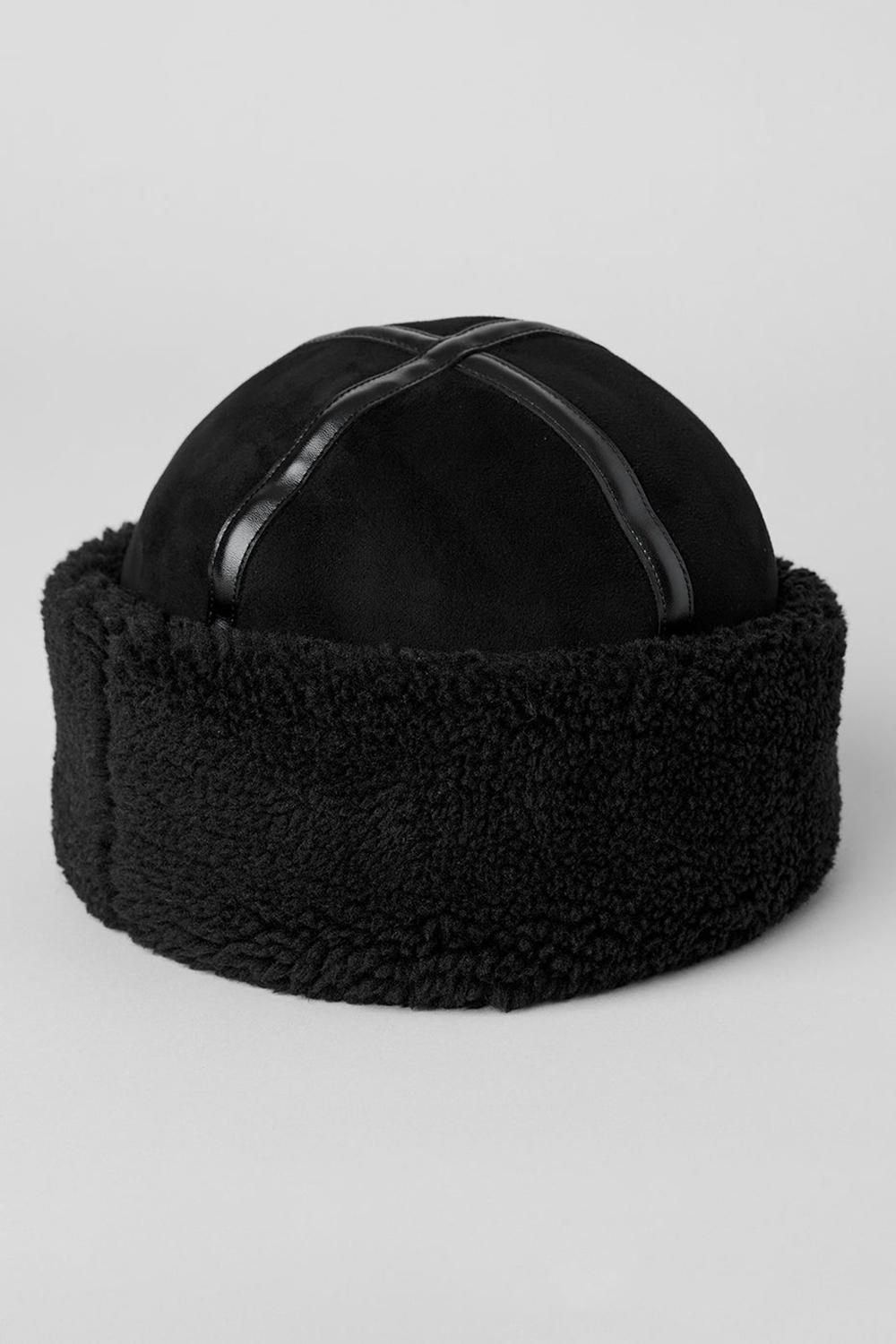 Sombreros Alo Yoga Winterfun Zhivago Hombre Negras | España  KPJI-73106
