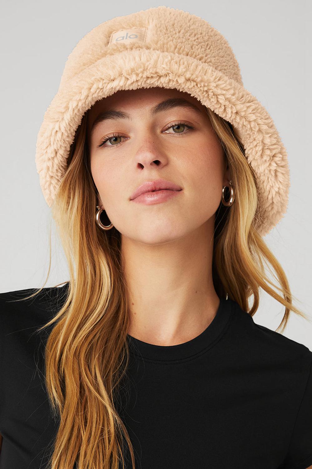 Sombreros De Pescador Alo Yoga Foxy Sherpa Hombre Camel | España  RPCL-83561