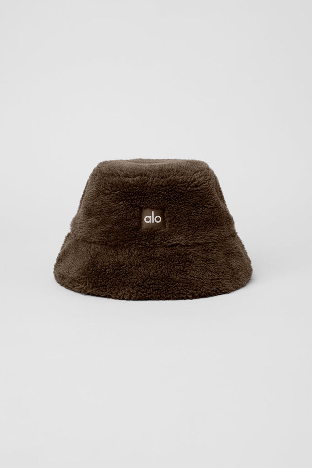 Sombreros De Pescador Alo Yoga Foxy Sherpa Hombre Espresso | España  RHZV-13965