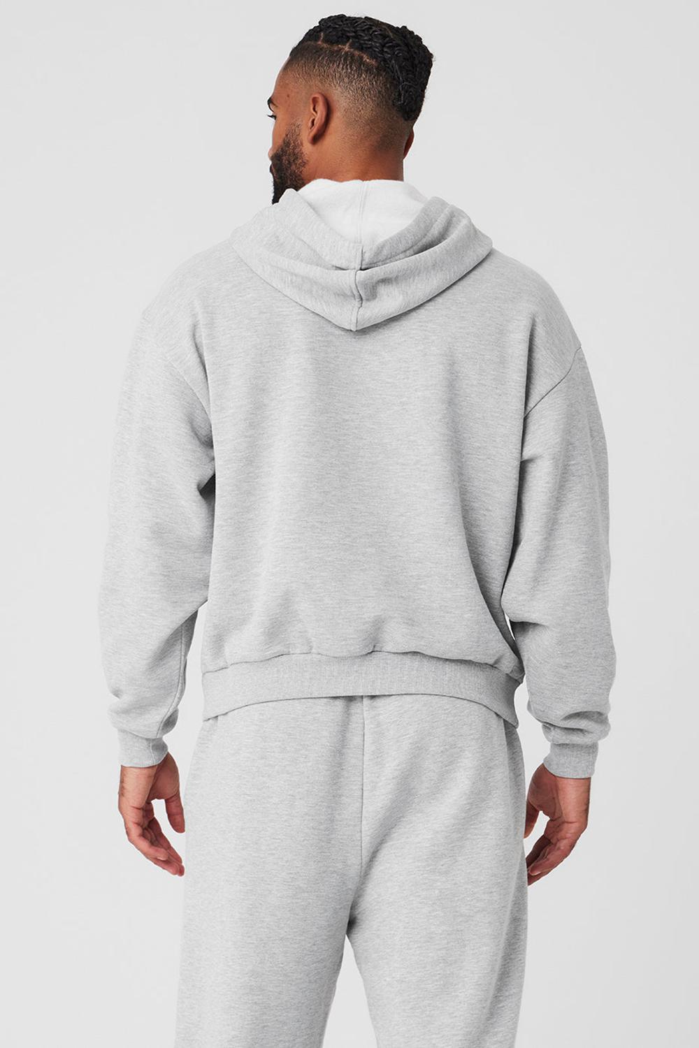 Sudadera con Capucha Alo Yoga Accolade Hombre Gris | España  VNIO-64815