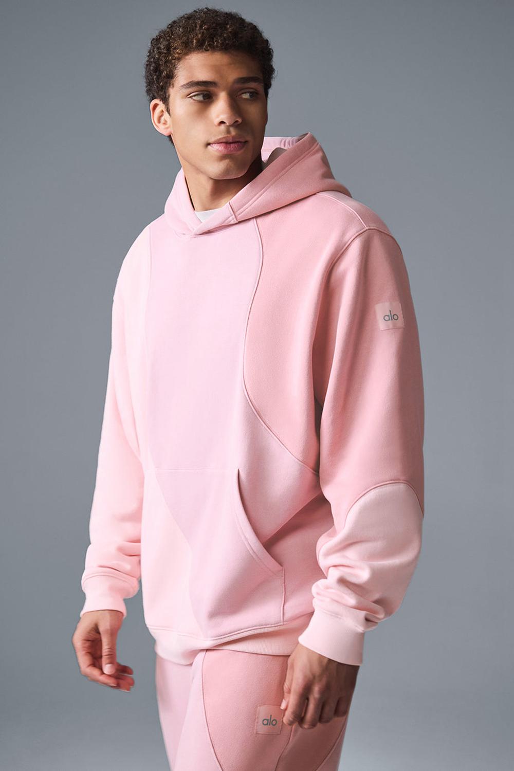 Sudadera con Capucha Alo Yoga Make Waves Hombre Rosas | España  GVOY-68405
