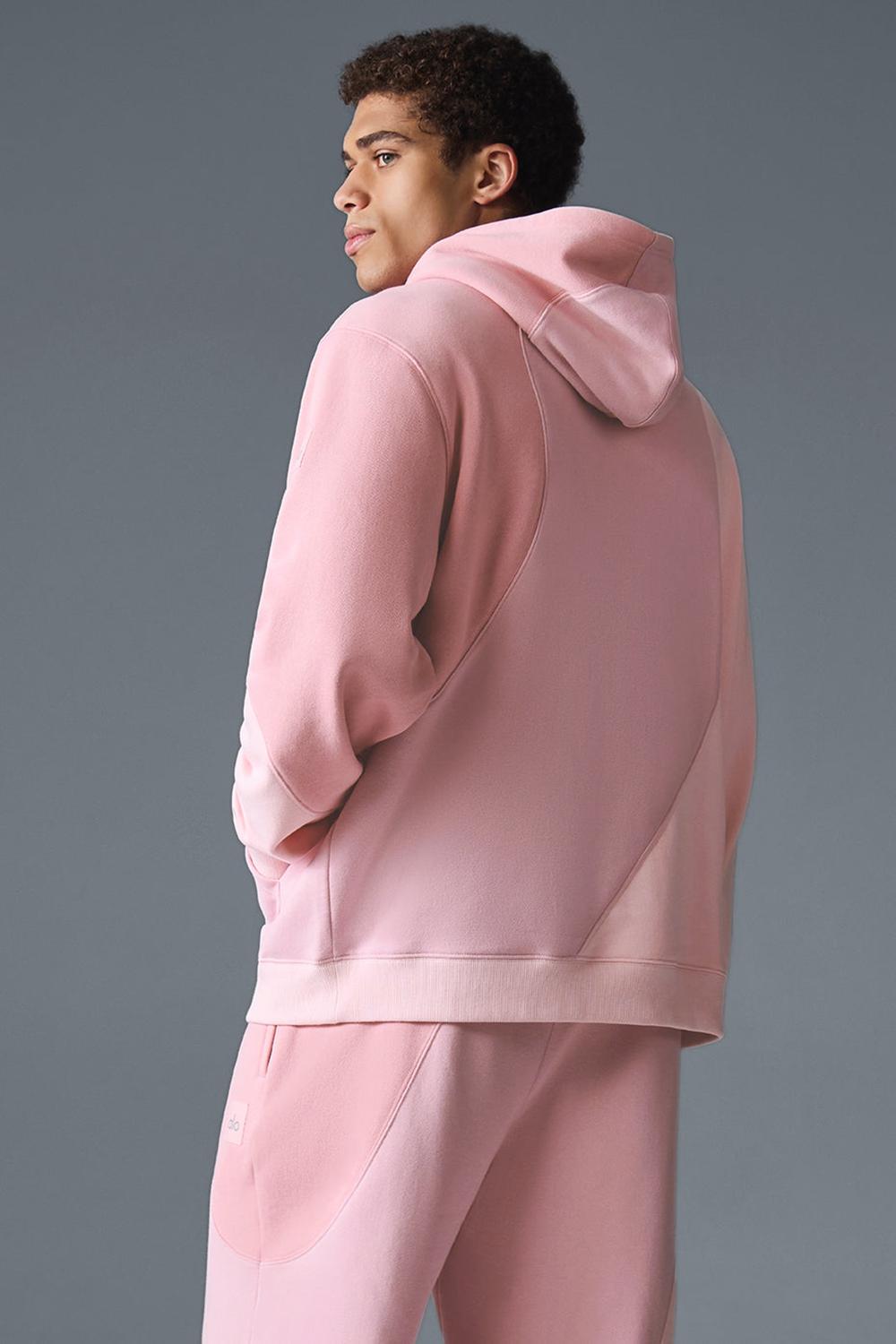 Sudadera con Capucha Alo Yoga Make Waves Hombre Rosas | España  GVOY-68405