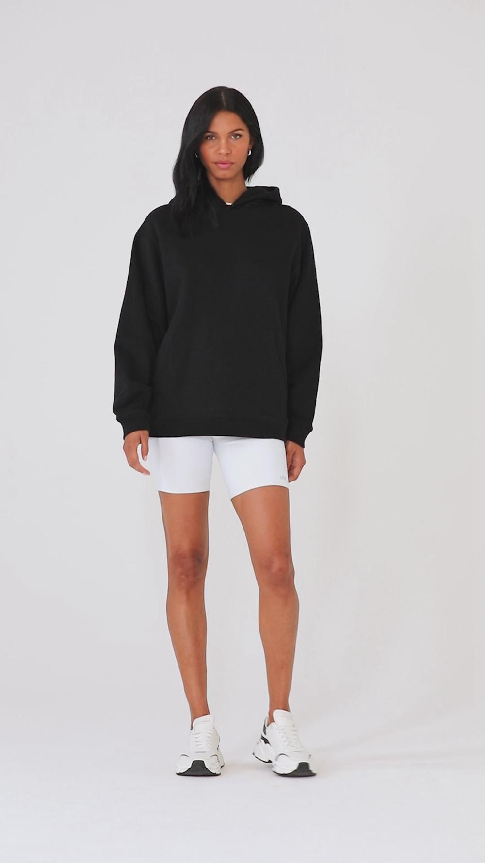 Sudadera con Capucha Alo Yoga Renown Heavy Weight Mujer Bone | España  WKYO-58617