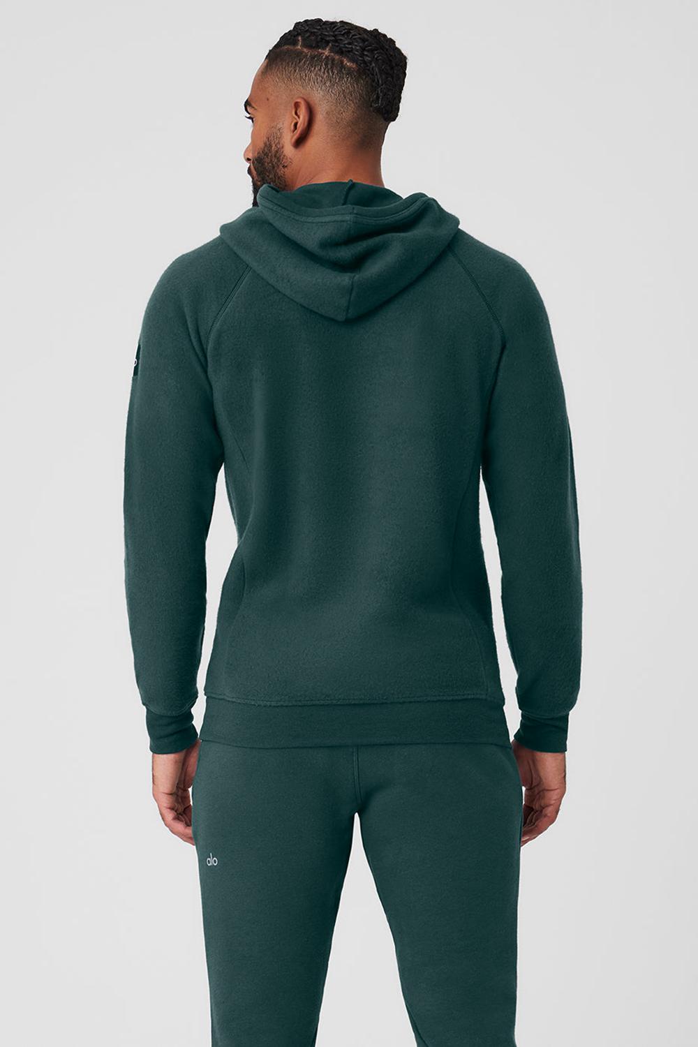 Sudadera con Capucha Alo Yoga The Triumph Hombre Verde | España  RSZB-69803