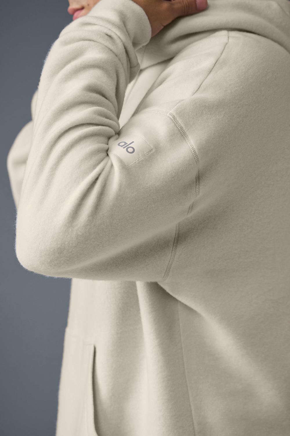 Sudadera con Capucha Alo Yoga Triumph Restore Hombre Bone | España  HDXE-58310