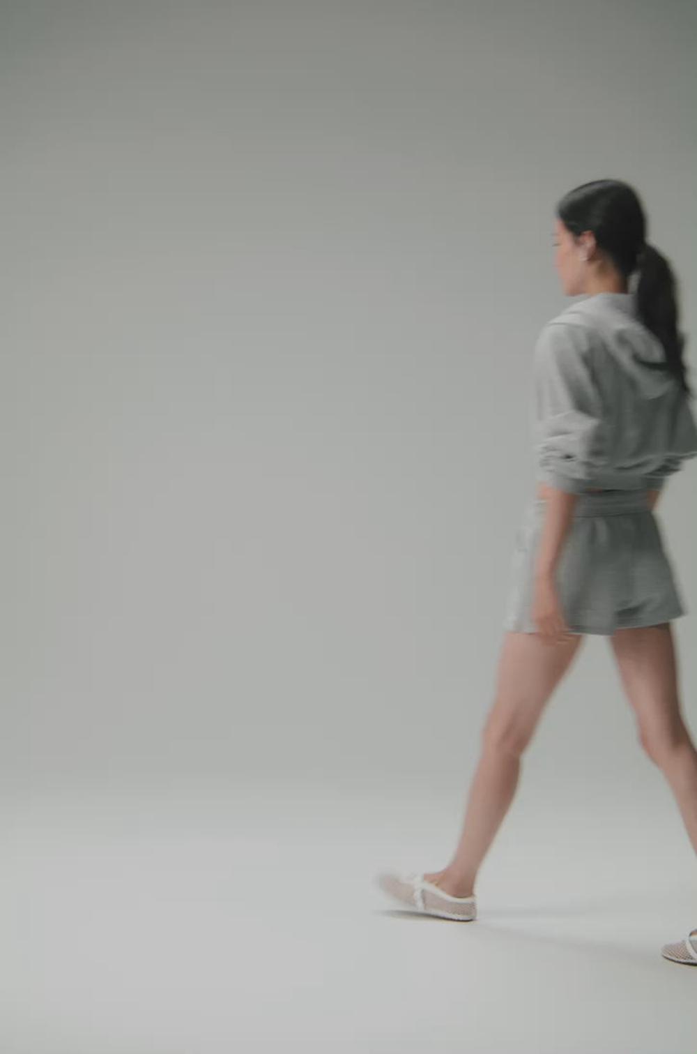 Sudadera con Capucha Alo Yoga Washed Sweet Escape Zip Up Mujer Gris Azules | España  LTGB-08649