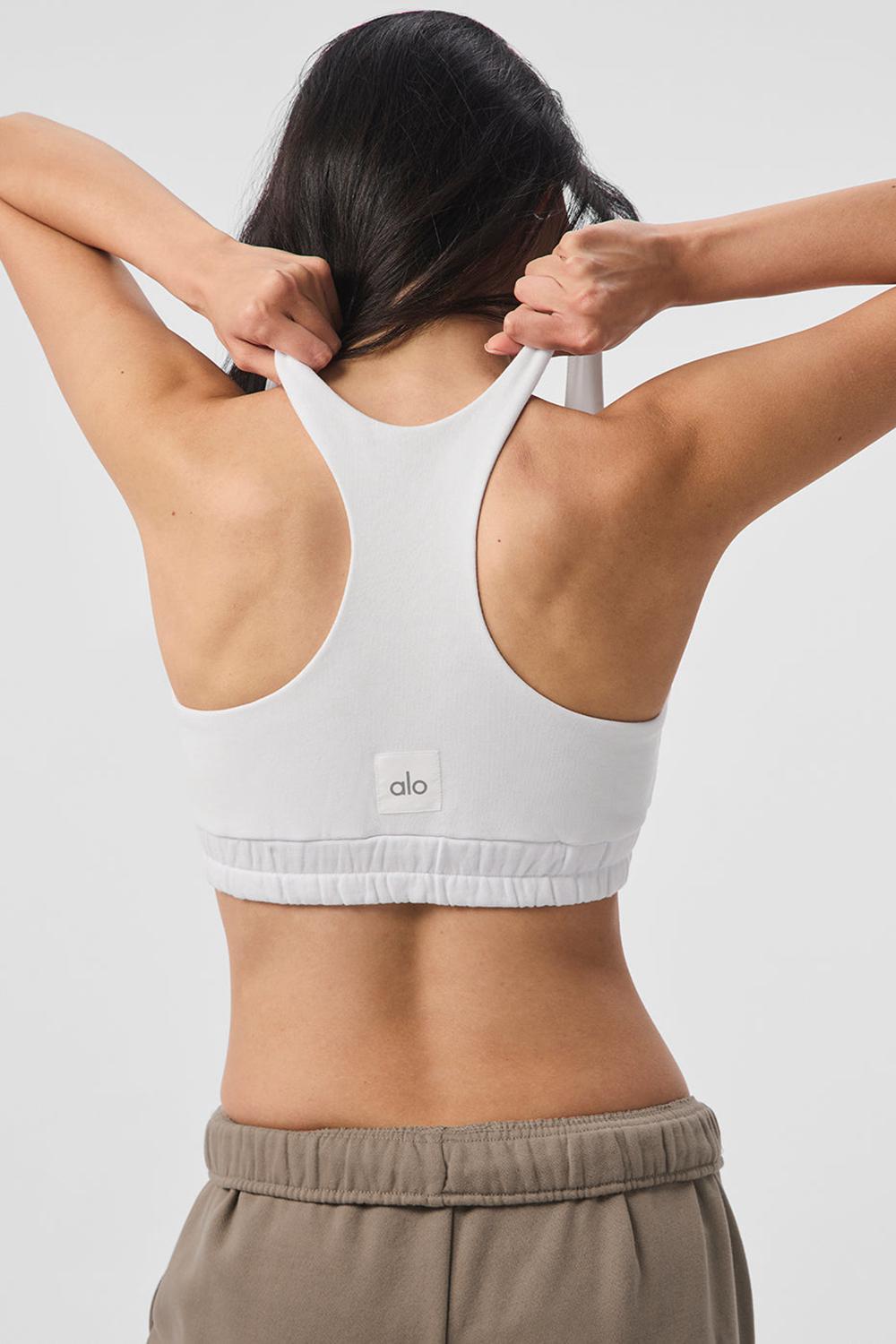 Sudaderas Alo Yoga Scoop Neck Mujer Blancas | España  TDGV-26507
