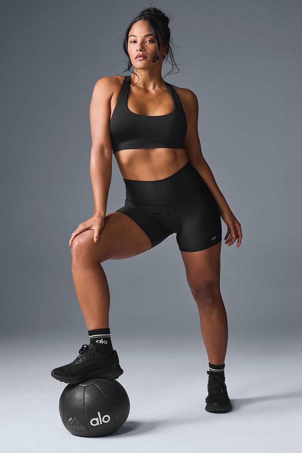 Sujetador Deportivo Alo Yoga Airlift Advantage Racerback Mujer Negras | España  VJPR-02476