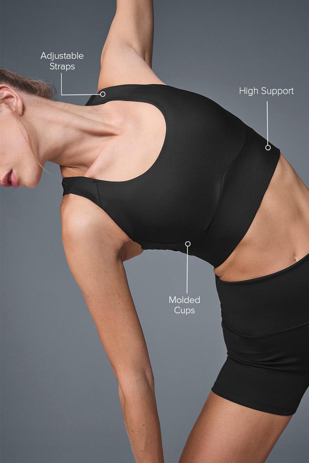 Sujetador Deportivo Alo Yoga Airlift Empower Mujer Negras | España  RVCJ-70251