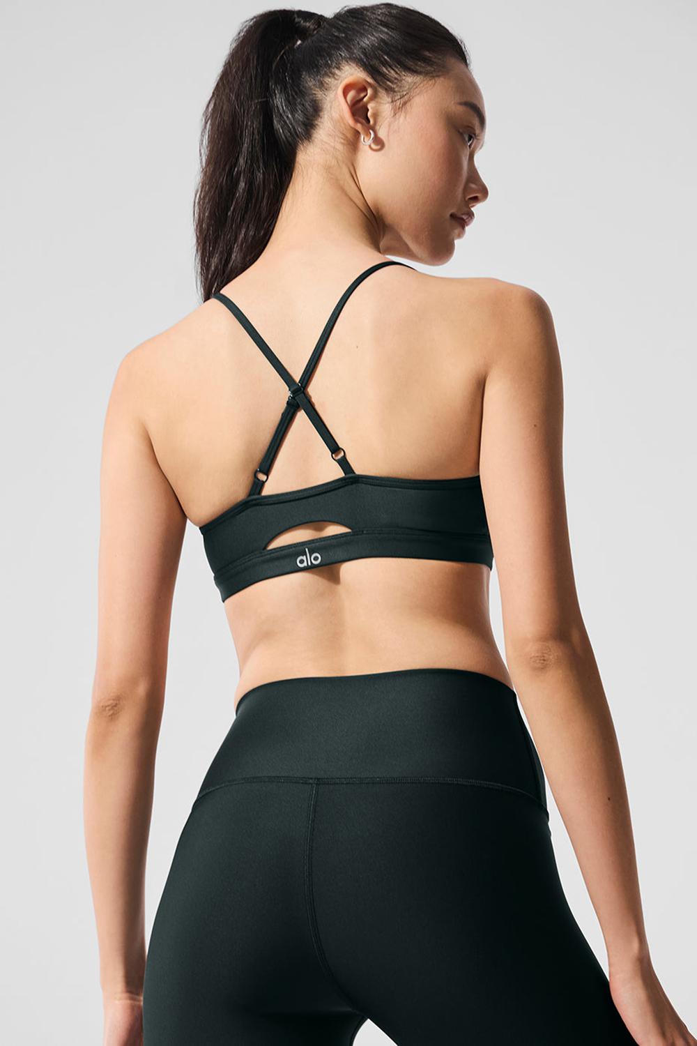 Sujetador Deportivo Alo Yoga Airlift Intrigue Mujer Verde | España  TGLW-49756