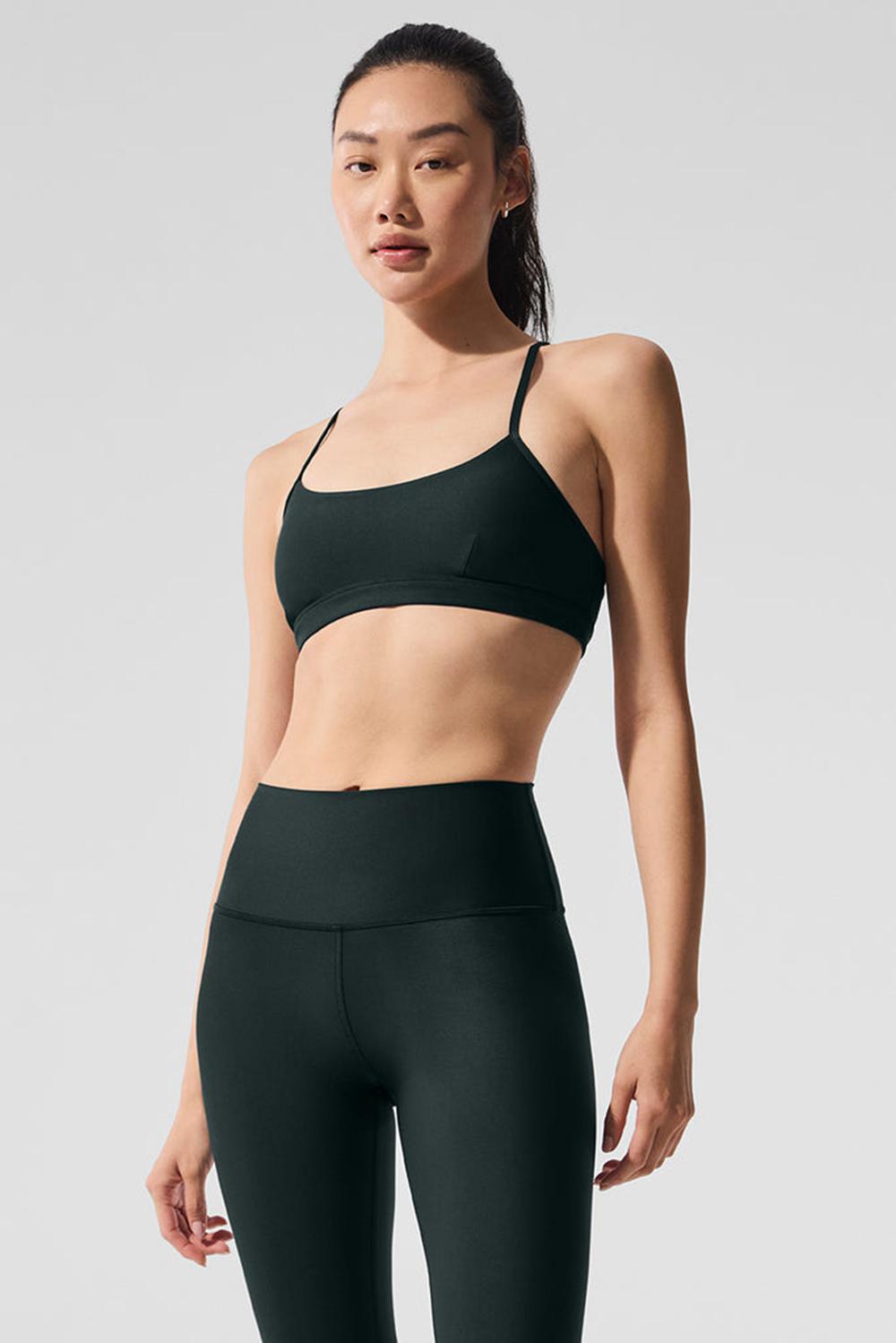 Sujetador Deportivo Alo Yoga Airlift Intrigue Mujer Verde | España  TGLW-49756