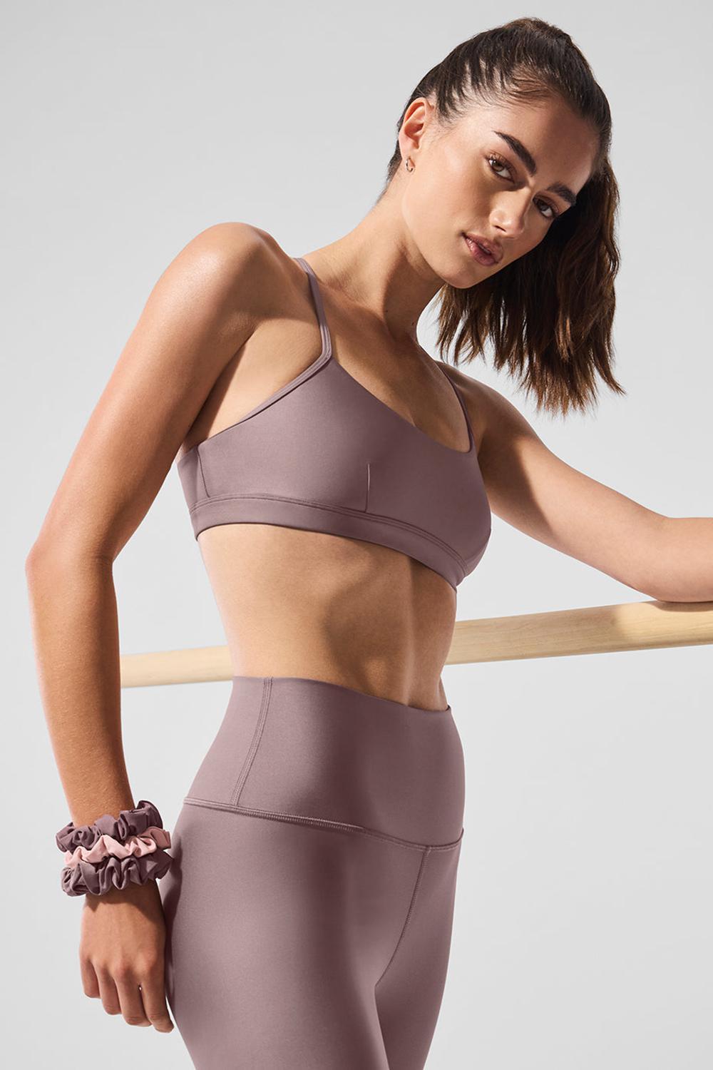 Sujetador Deportivo Alo Yoga Airlift Intrigue Mujer Mushroom | España  CAWO-49356
