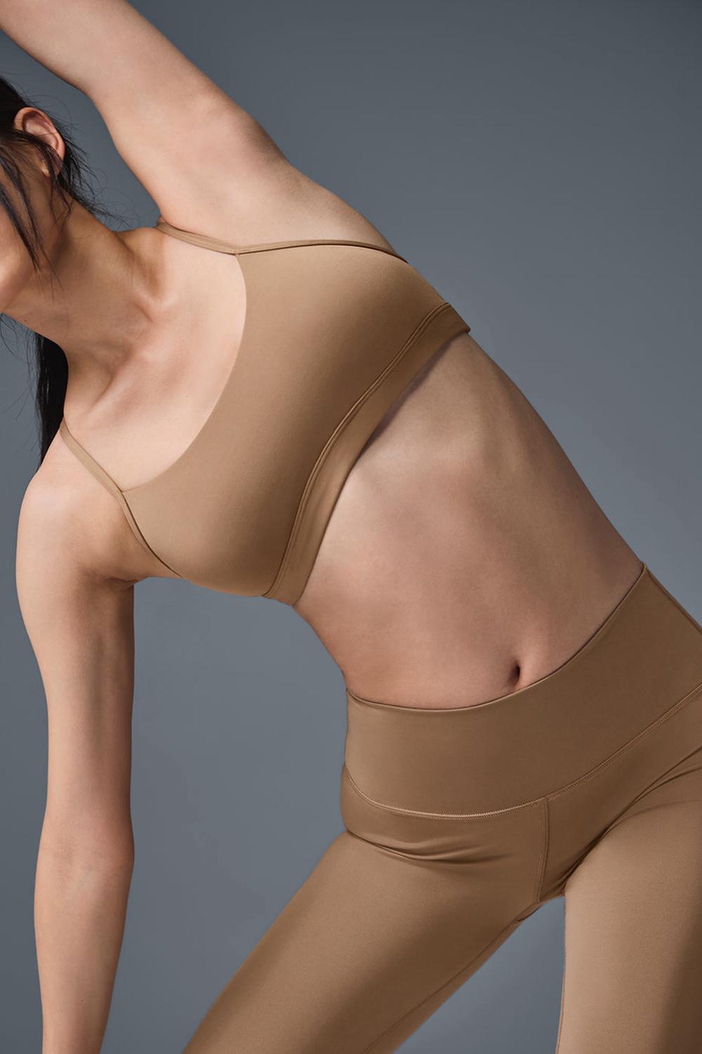 Sujetador Deportivo Alo Yoga Airlift Intrigue Mujer Toasted Almond | España  CJGZ-15074