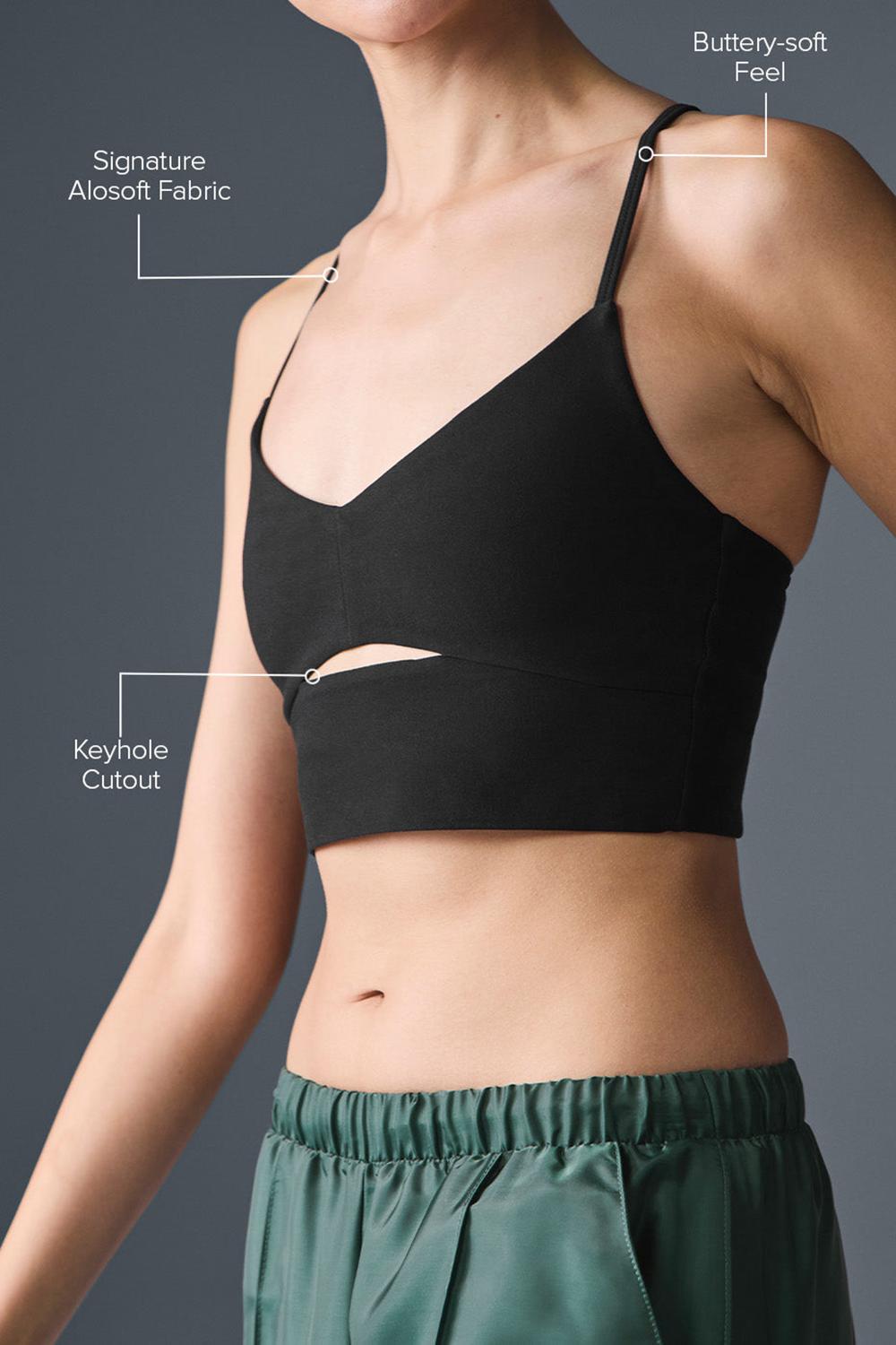 Sujetador Deportivo Alo Yoga Alosoft Highlight Mujer Negras | España  ULBN-53912