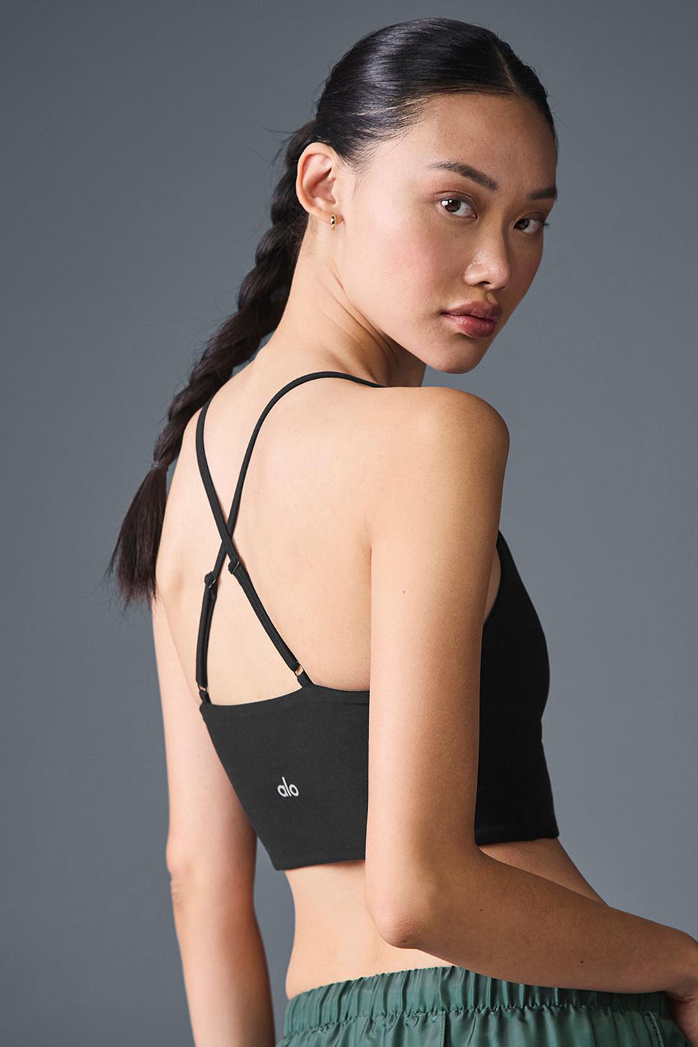 Sujetador Deportivo Alo Yoga Alosoft Highlight Mujer Negras | España  ULBN-53912