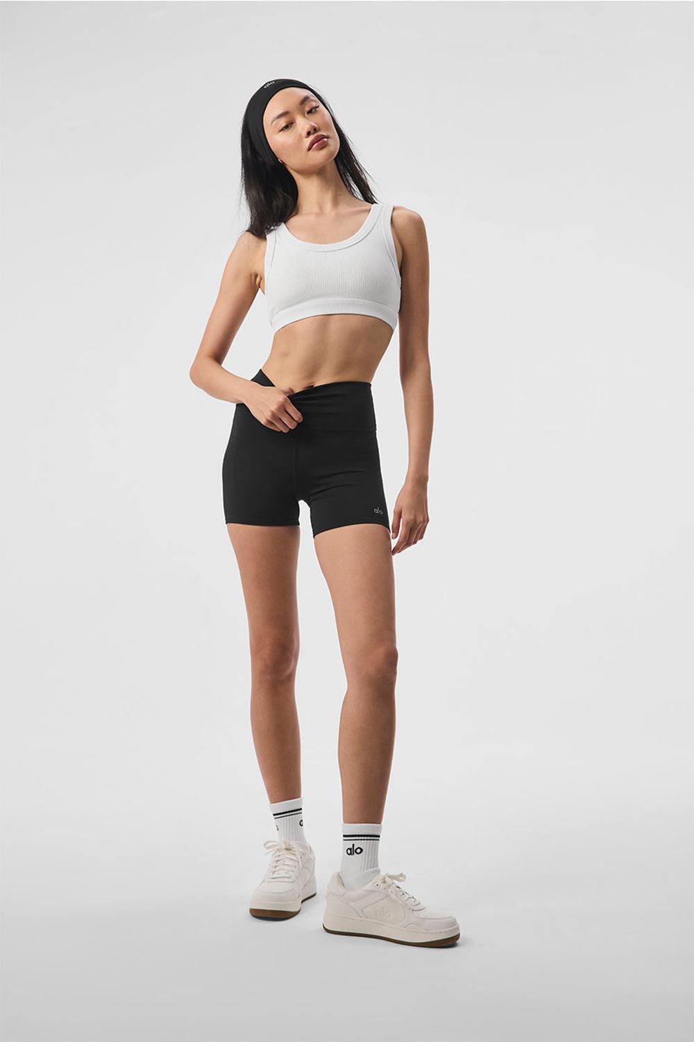 Sujetador Deportivo Alo Yoga Wellness Mujer Blancas | España  OSLI-73165