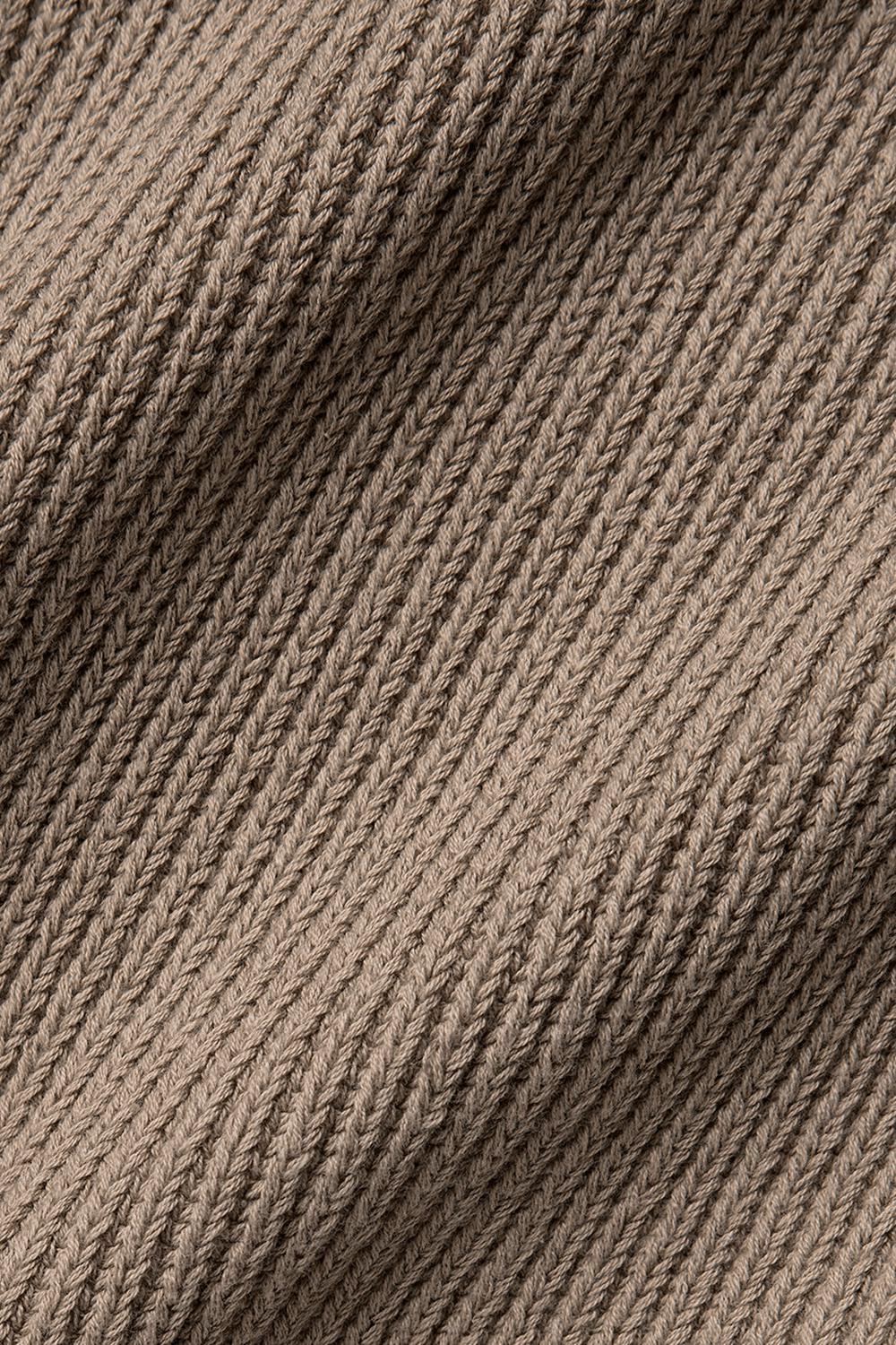 Suéteres Alo Yoga Domain Rib Knit Crew Mujer Gravel | España  NPWR-18047