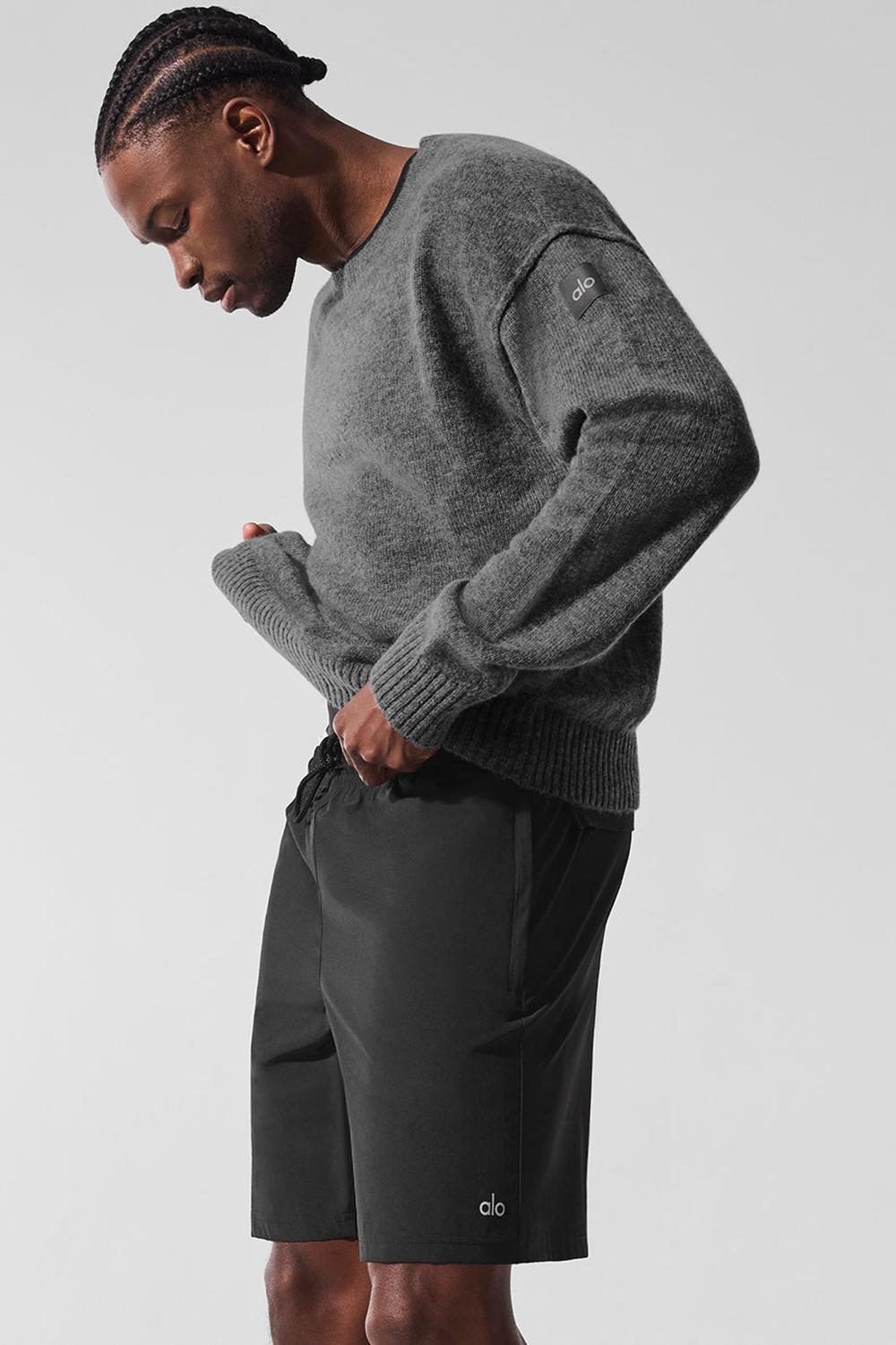 Suéteres Alo Yoga New Class Cashmere Crewneck Hombre Plateadas Gris | España  ANYU-75619